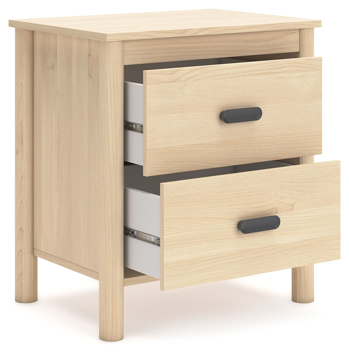 Cabinella - Two Drawer Night Stand - Tan - Image 2