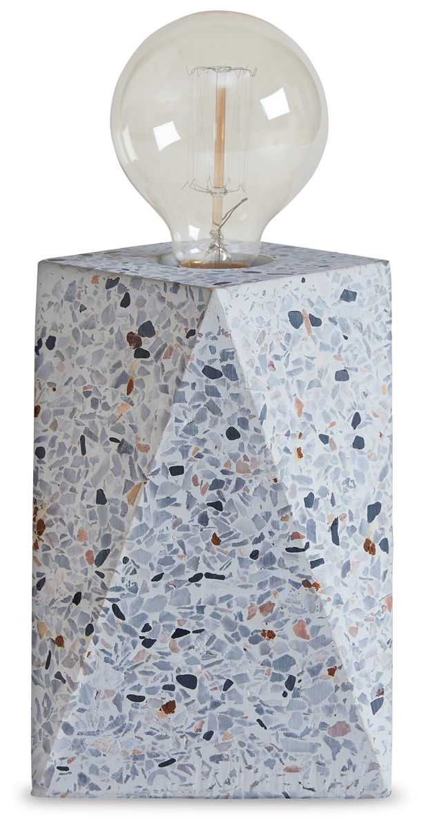 Maywick - Concrete Table Lamp - White