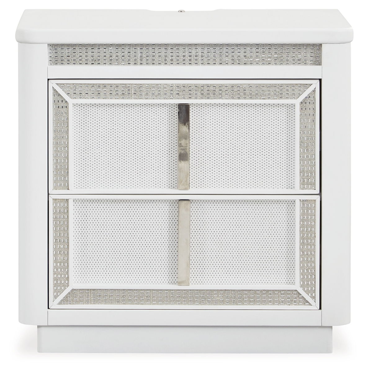 Chalanna - Two Drawer Night Stand - White - Image 2