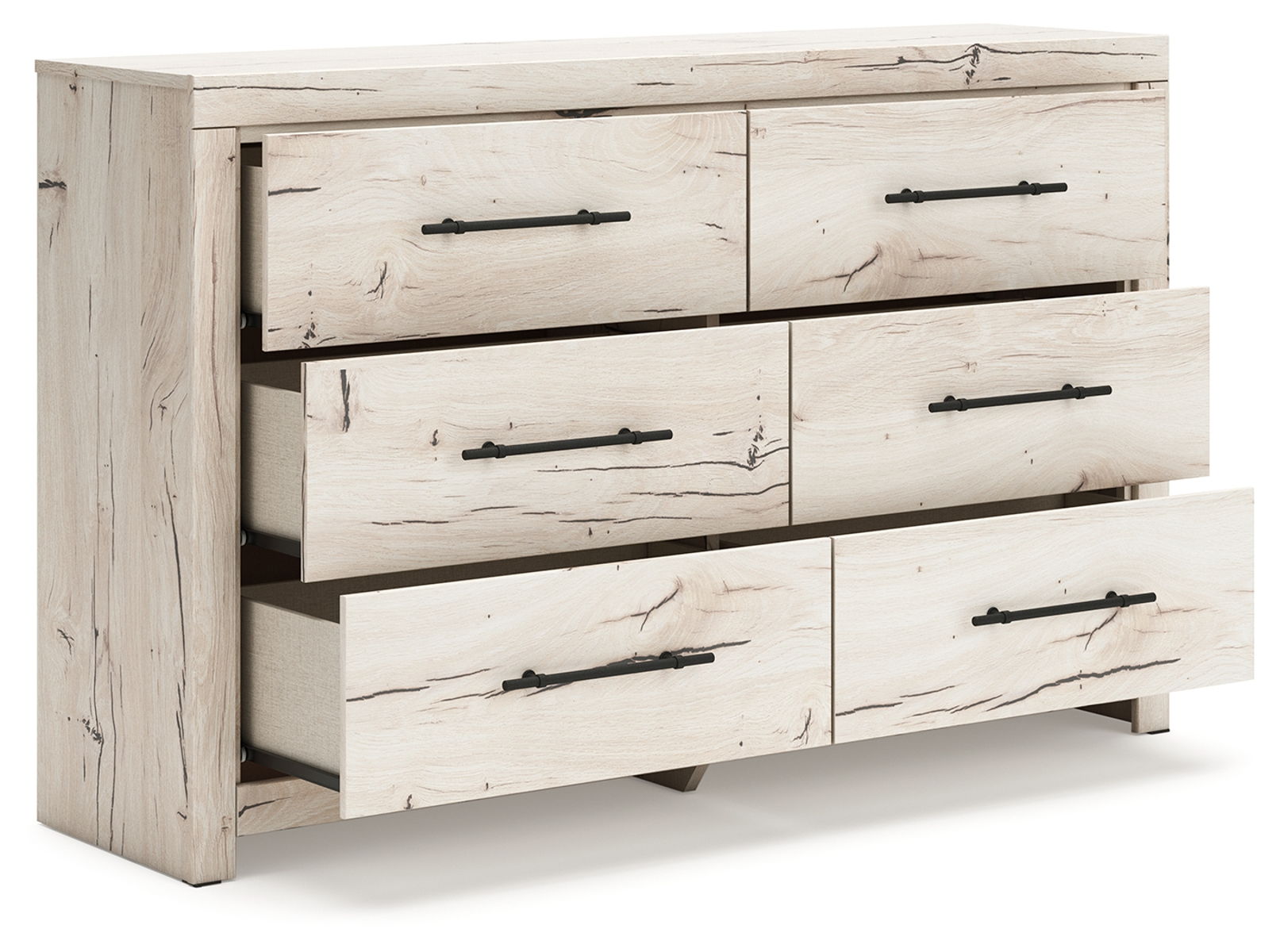 Lawroy - Six Drawer Dresser - Light Natural - Image 2