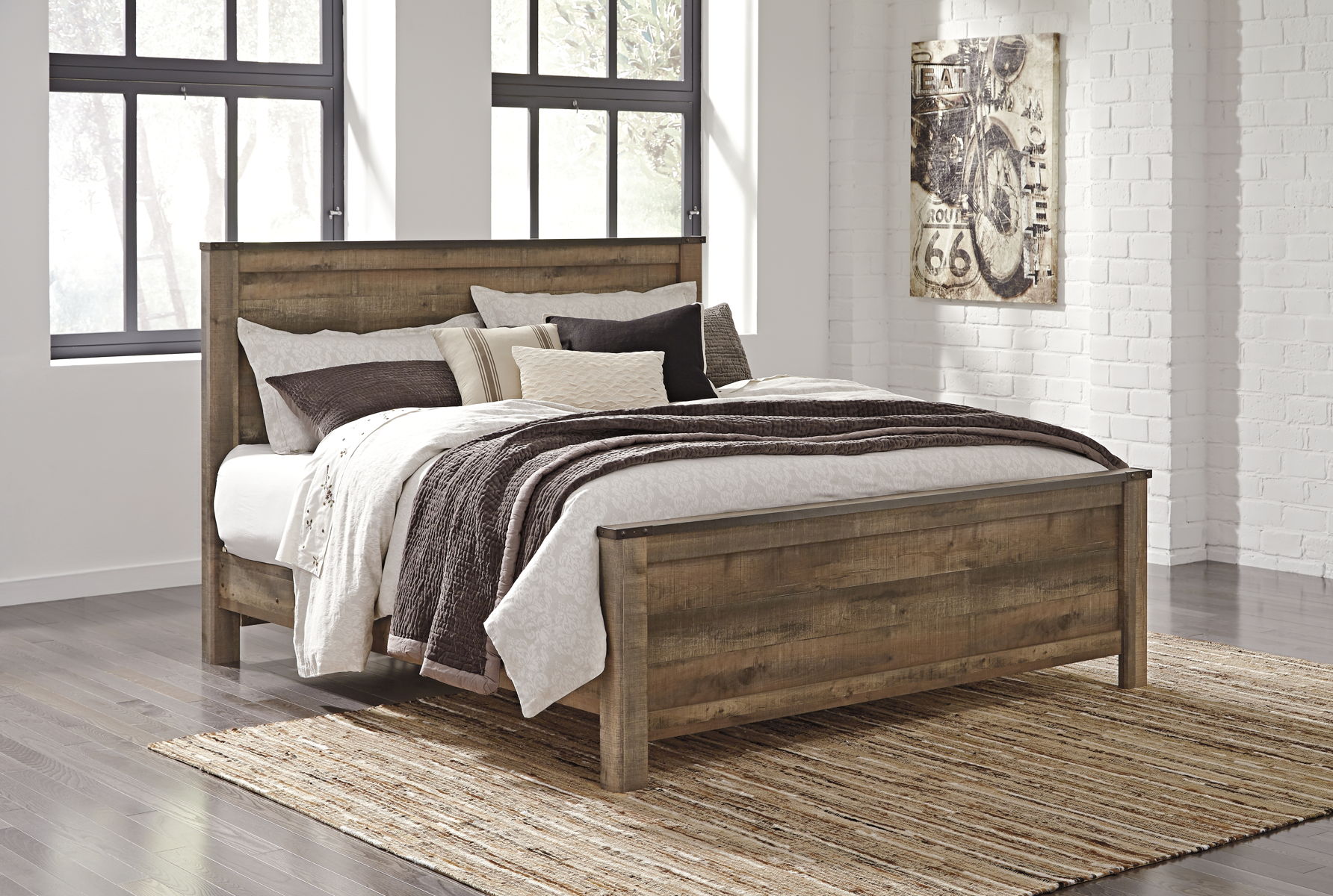 Trinell - Panel Bed - Image 7