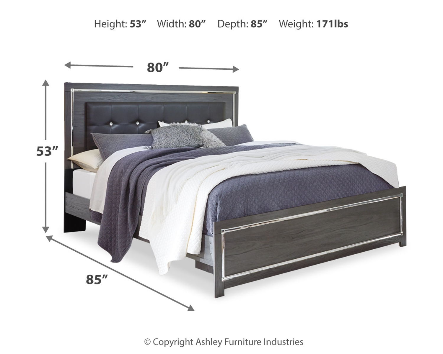Lodanna - Panel Bed - Image 11
