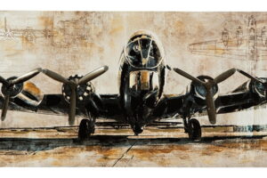 Kalene - Wall Art - Brown / Black