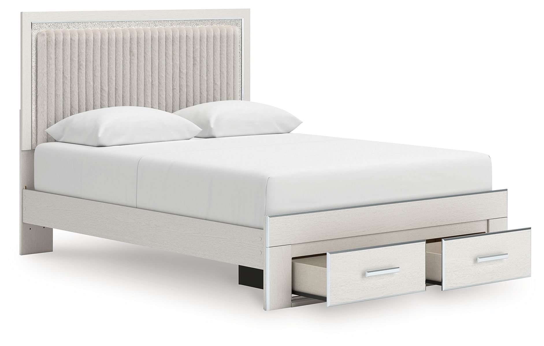 Zuraleus - Upholstered Panel Platform Storage Bed - Image 7