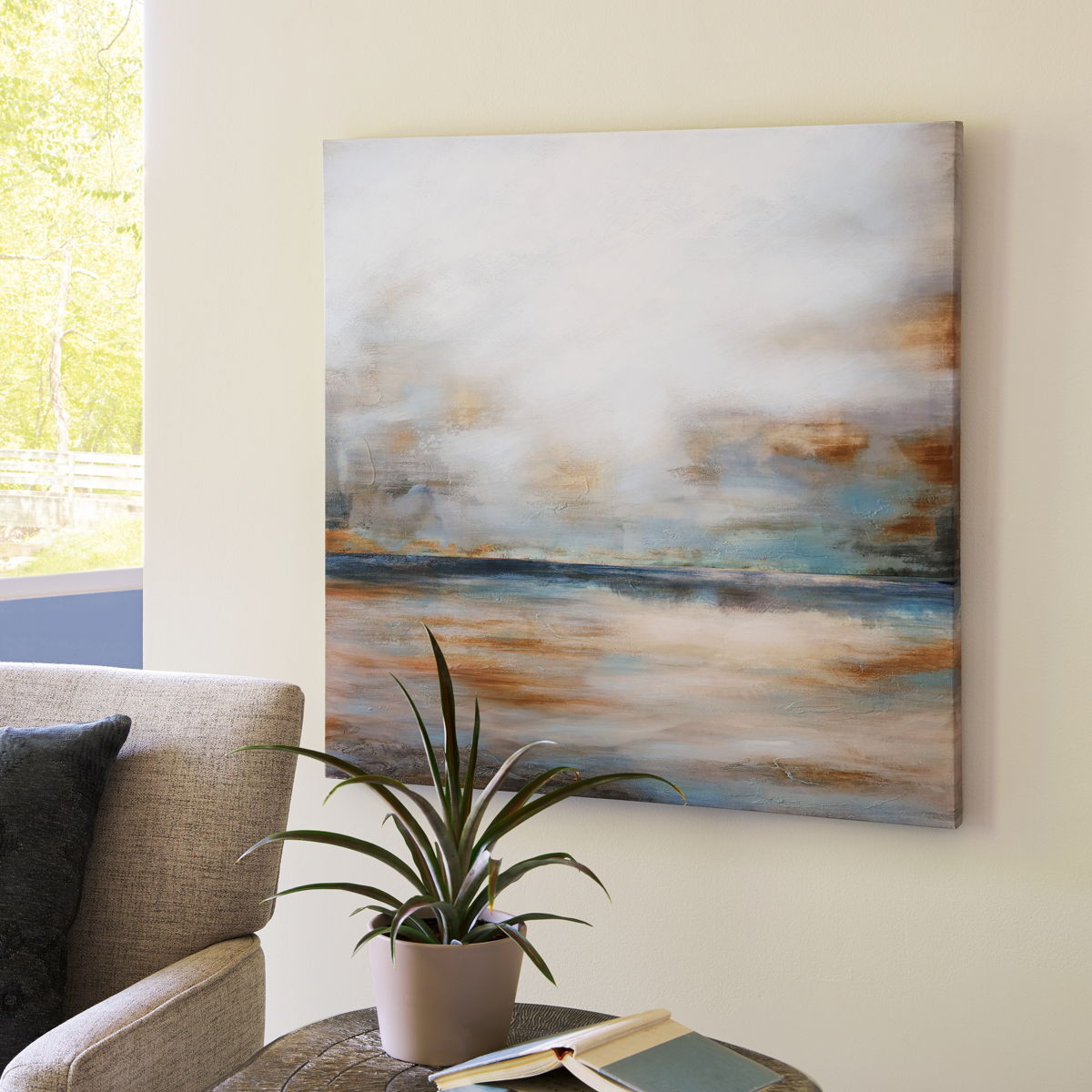 Weatheridge - Wall Art - Grey / Gold - Image 4