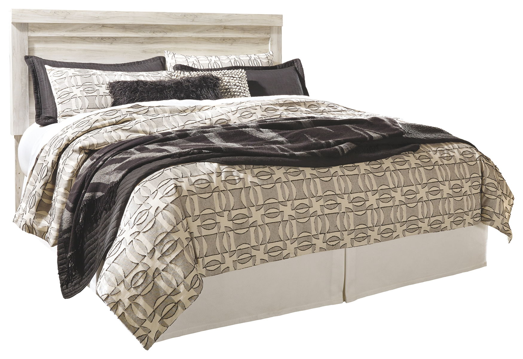 Bellaby - Panel Headboard With Bolt On Metal Frame - Image 5