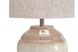 Waldish - Metal Table Lamp - Cream / Beige