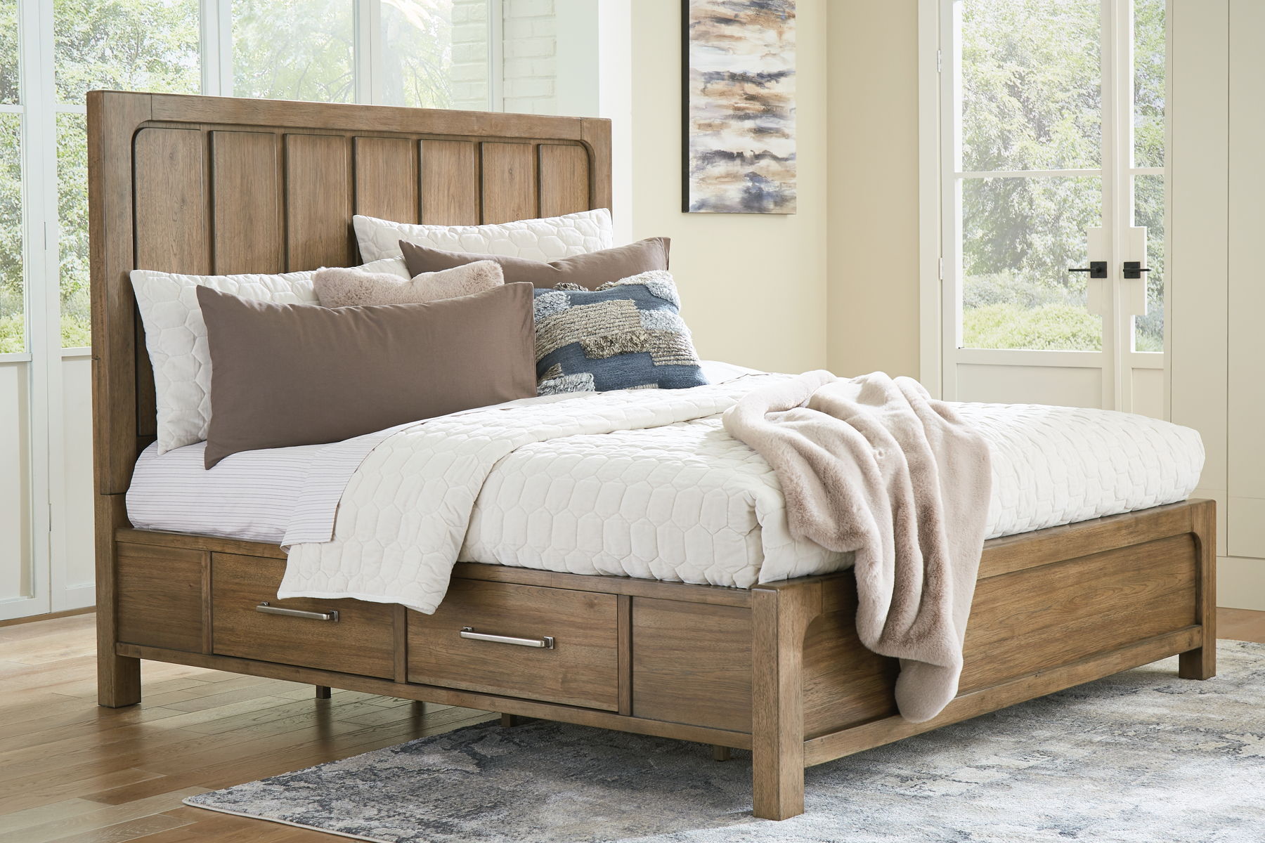 Cabalynn - Panel Bed With Storage - Image 3