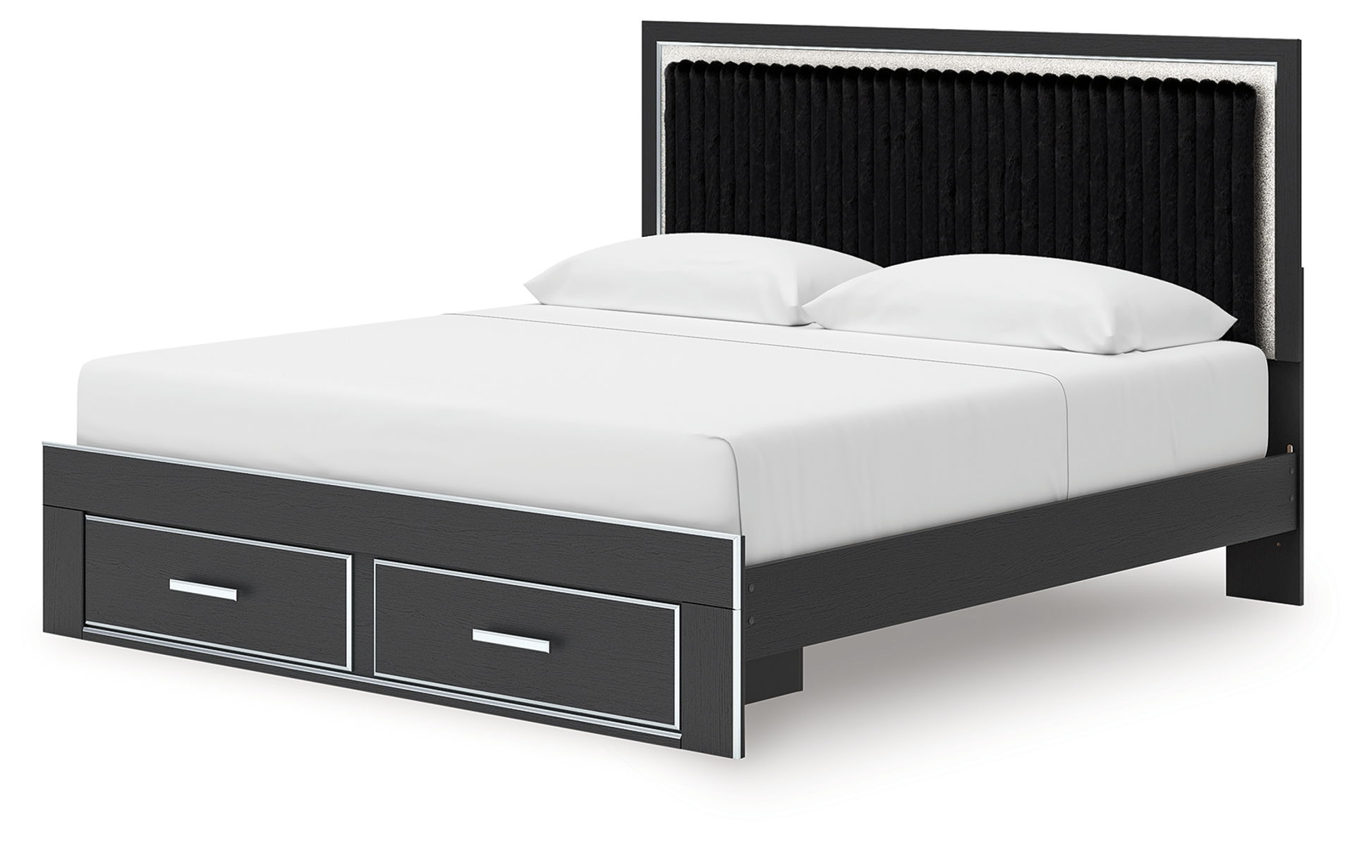 Zuraleus - Upholstered Panel Platform Storage Bed - Image 10