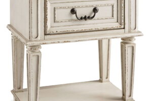 Realyn - One Drawer Night Stand - Chipped White