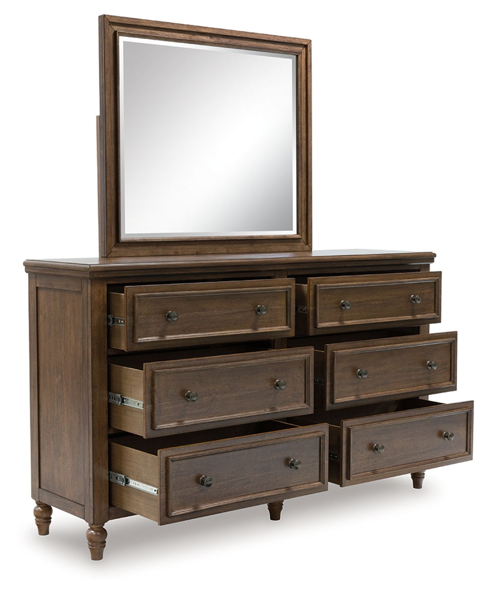 Sturlayne - Dresser And Mirror - Brown - Image 2