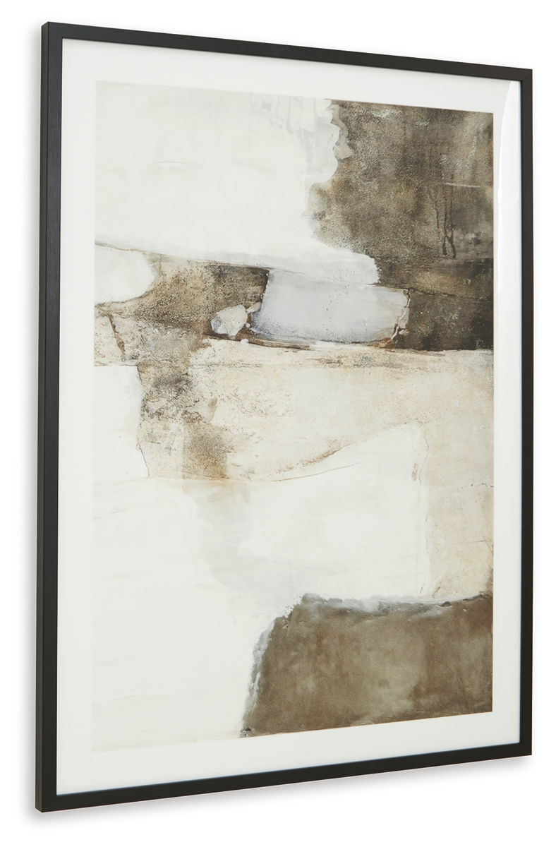 Aldricton - Wall Art - Brown / White - Image 4