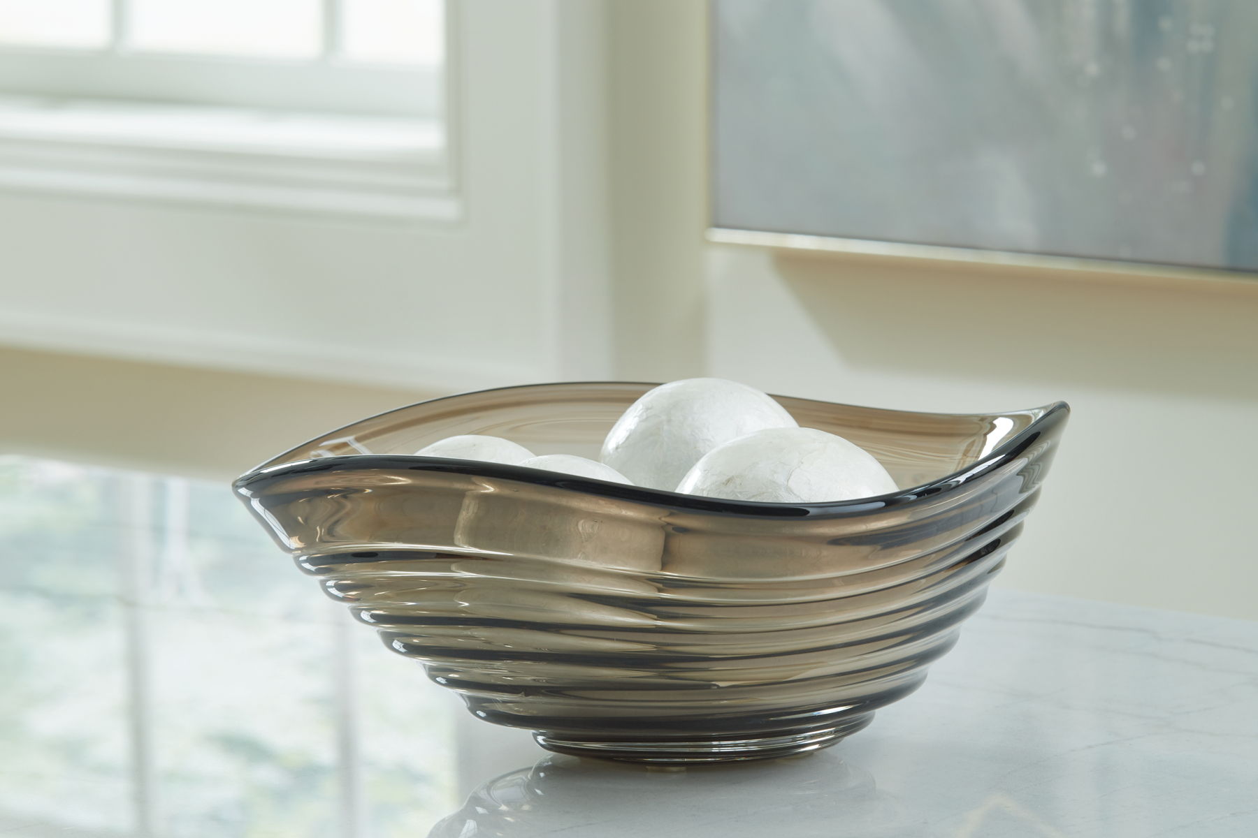 Solariston - Bowl - Gray / Brown - Image 2