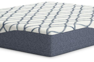 14 Inch Chime Elite 2.0 - California King Mattress - White / Blue