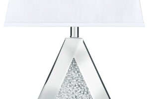 Prunella - Mirror Table Lamp - Silver Finish