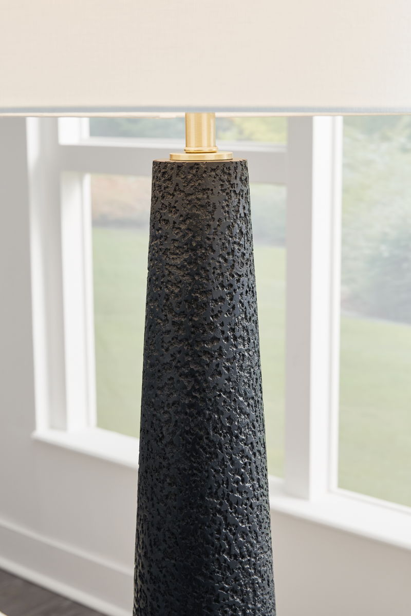 Hallburg - Poly Floor Lamp - Black - Image 2