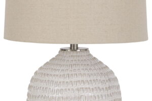 Jamon - Ceramic Table Lamp - Beige