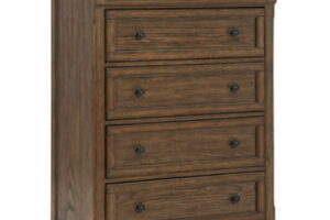 Zackaryn - Five Drawer Chest - Warm Brown