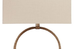 Mahala - Metal Table Lamp - Antique Gold Finish
