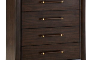 Dantenton - Five Drawer Chest - Merlot