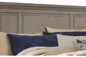 Lettner - Queen Panel Headboard - Light Gray