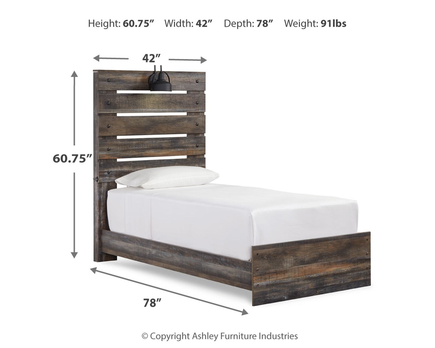 Drystan - Panel Bed - Image 9