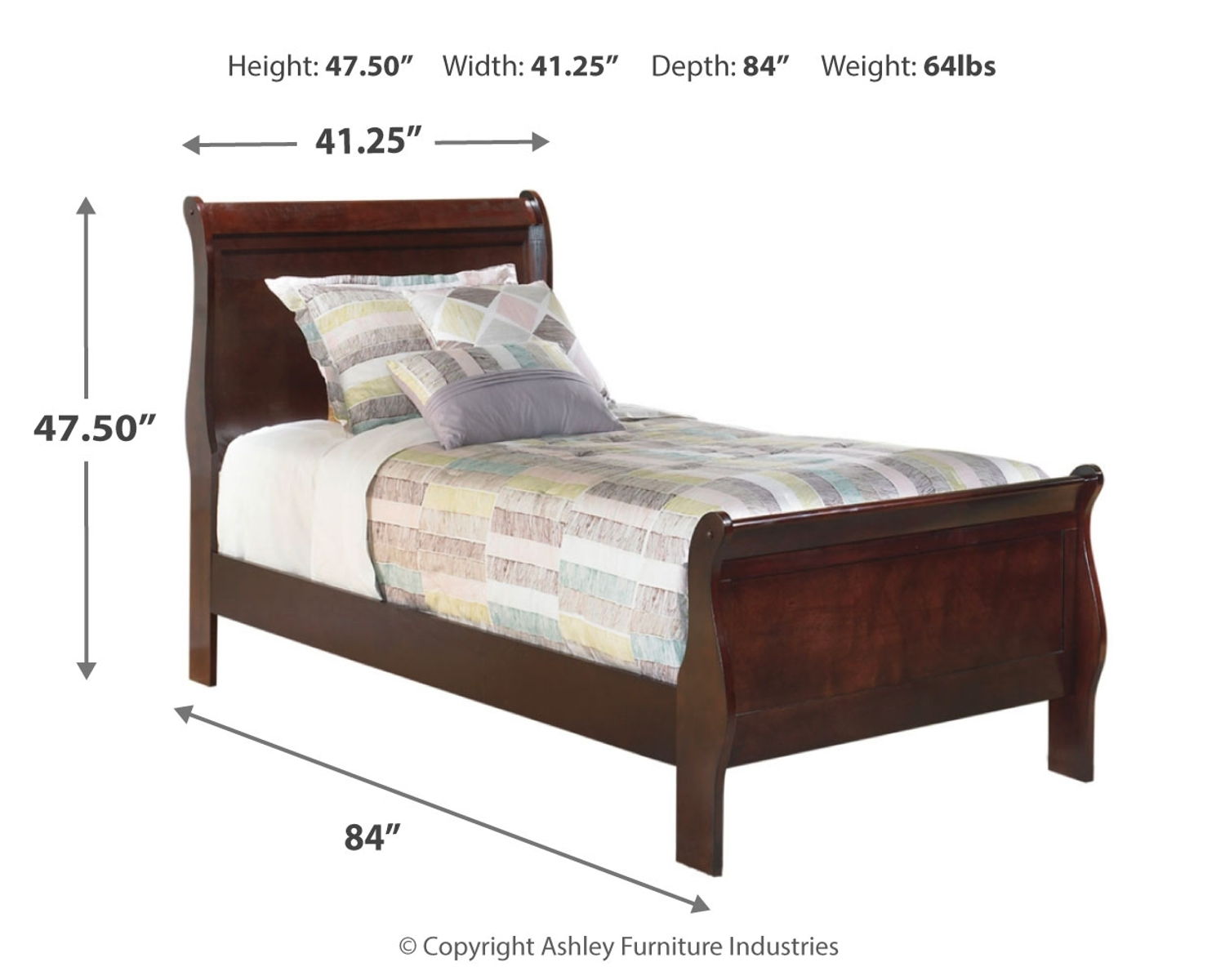 Alisdair - Sleigh Bed - Image 7