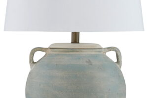 Shawburg - Terracotta Table Lamp - Antique Green