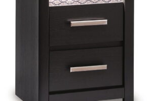 Brizmore - Two Drawer Night Stand - Black