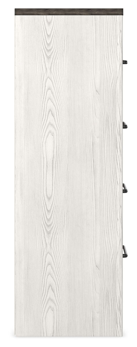 Gerridan - Four Drawer Chest - White / Gray - Image 2