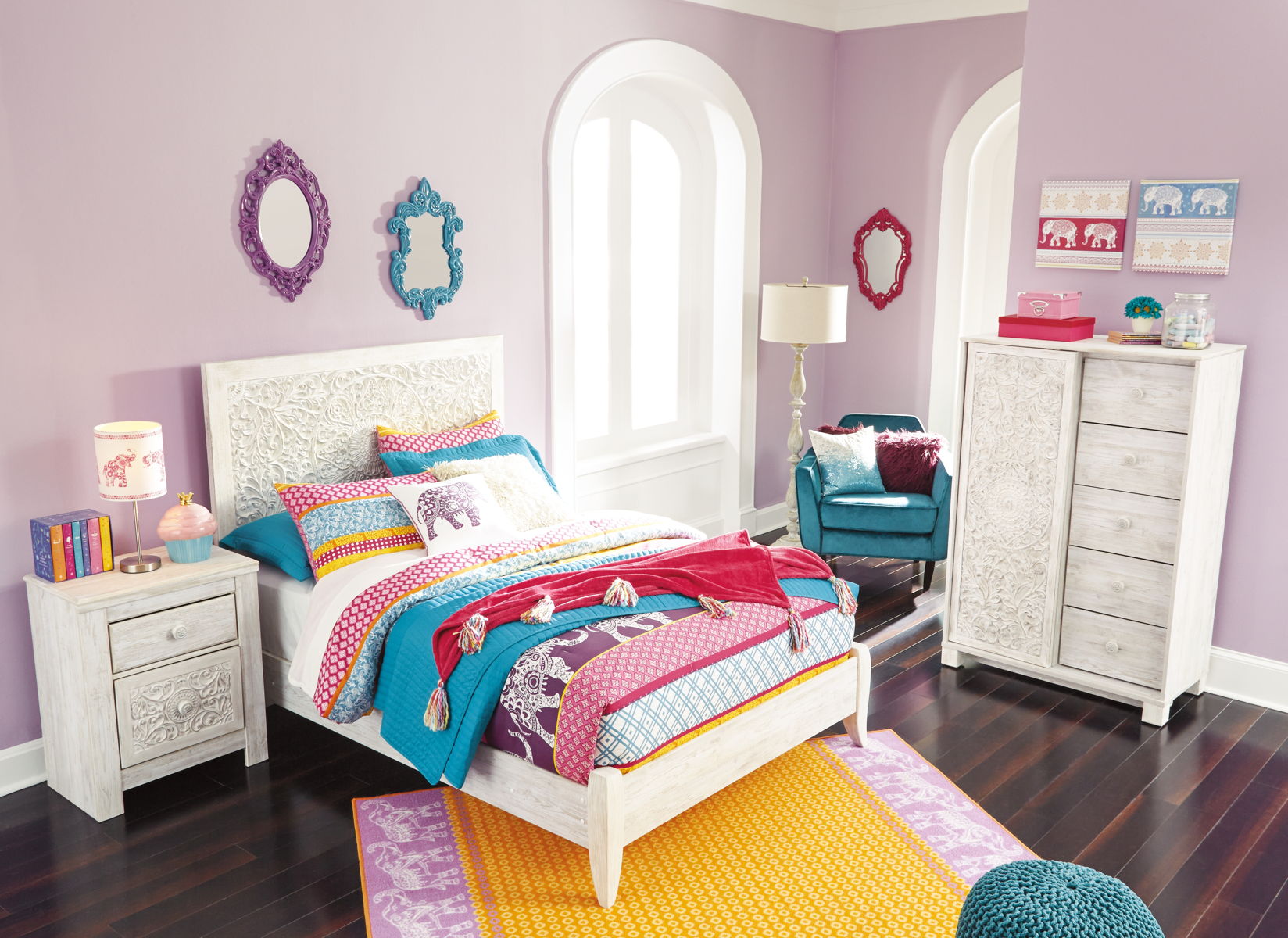 Paxberry - Youth Panel Headboard - Image 2