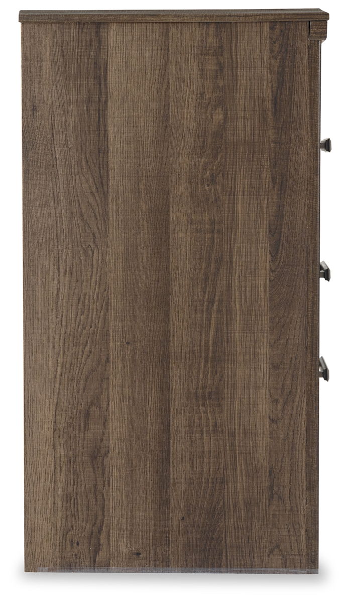Juararo - Two Drawer Night Stand - Dark Brown - Image 4