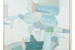 Wynburn - Wall Art - White / Blue / Green