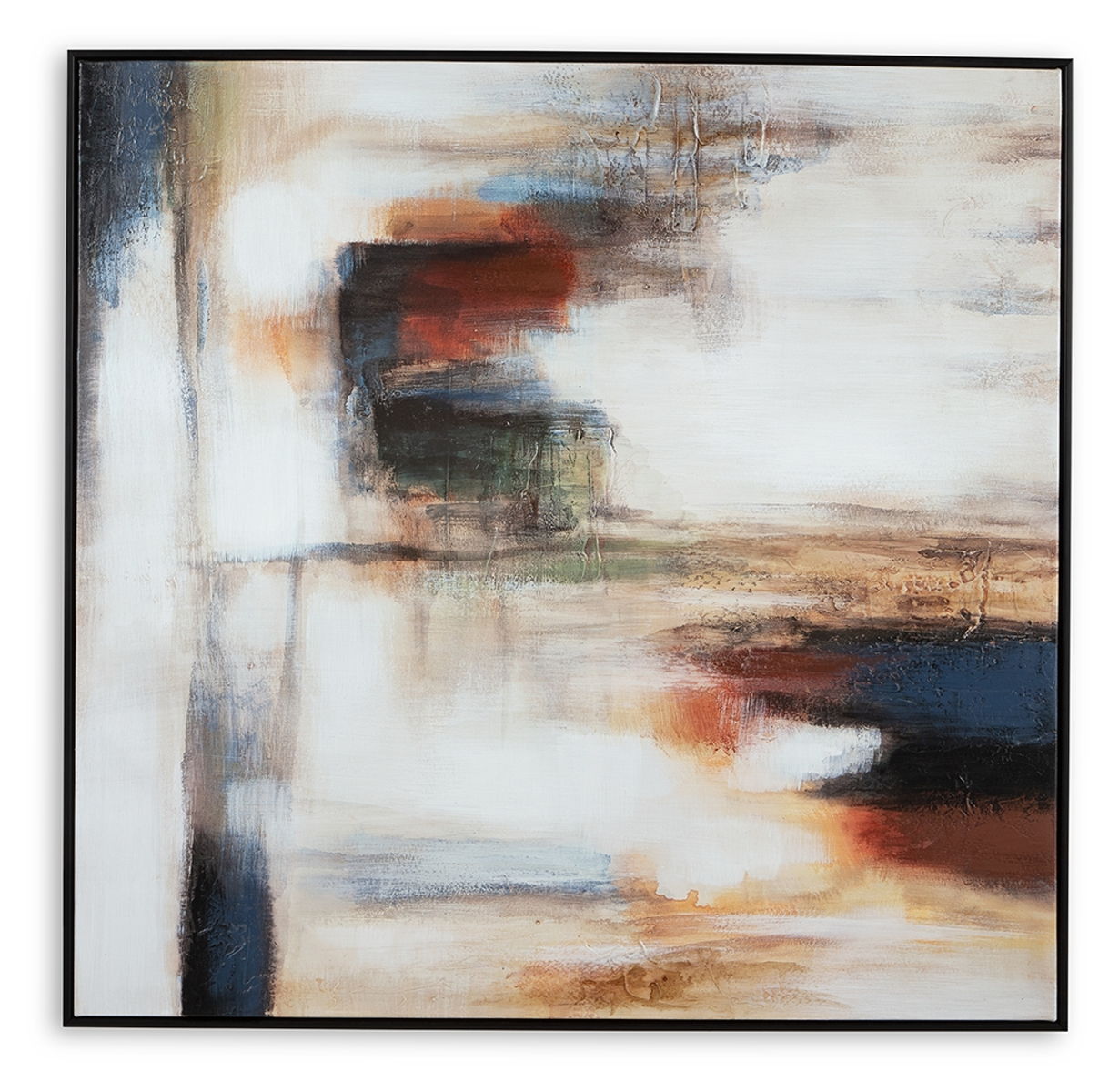 Pigeonford - Wall Art - White / Teal / Gold - Image 2