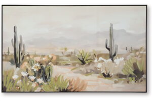 Sidworth - Wall Art - Green / Beige / Gray