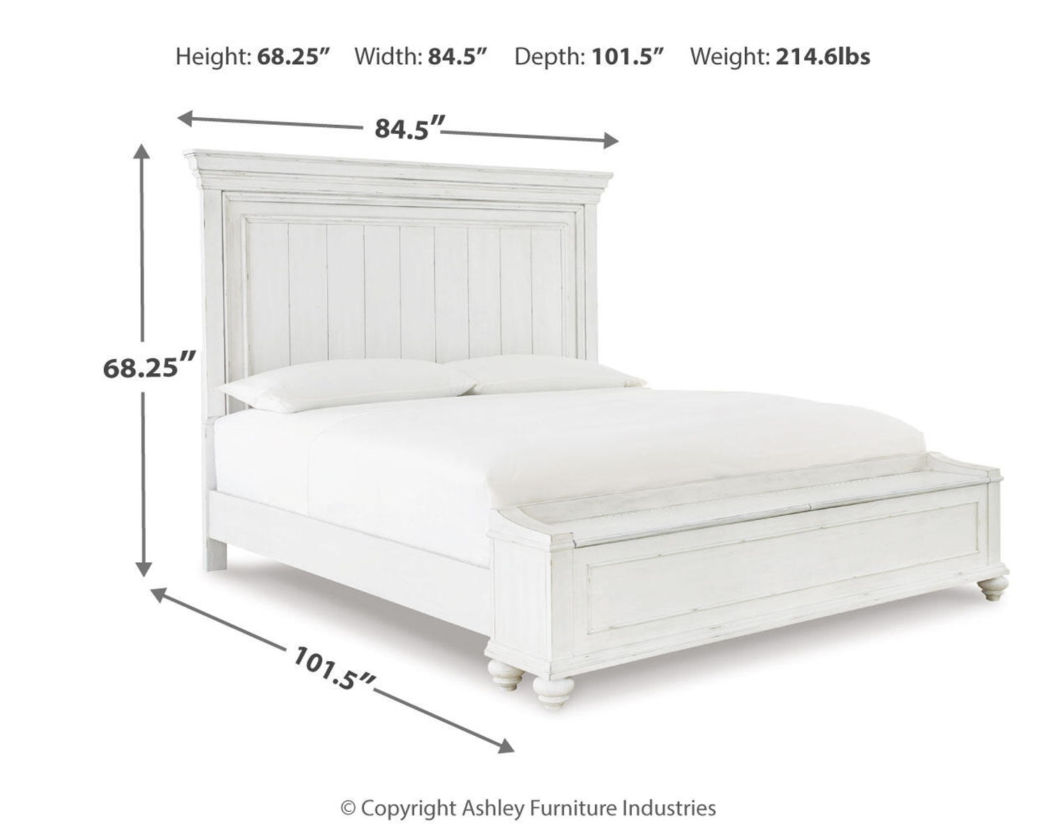 Kanwyn - Panel Bed - Image 6
