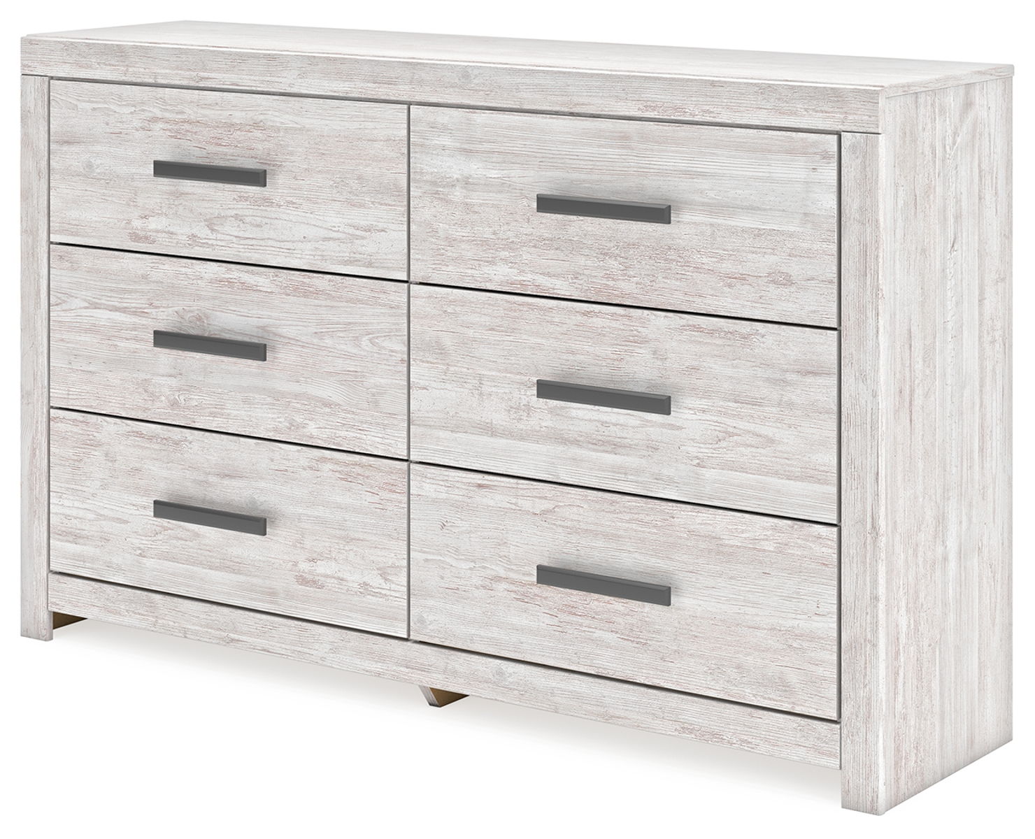 Cayboni - Six Drawer Dresser - Whitewash - Image 3