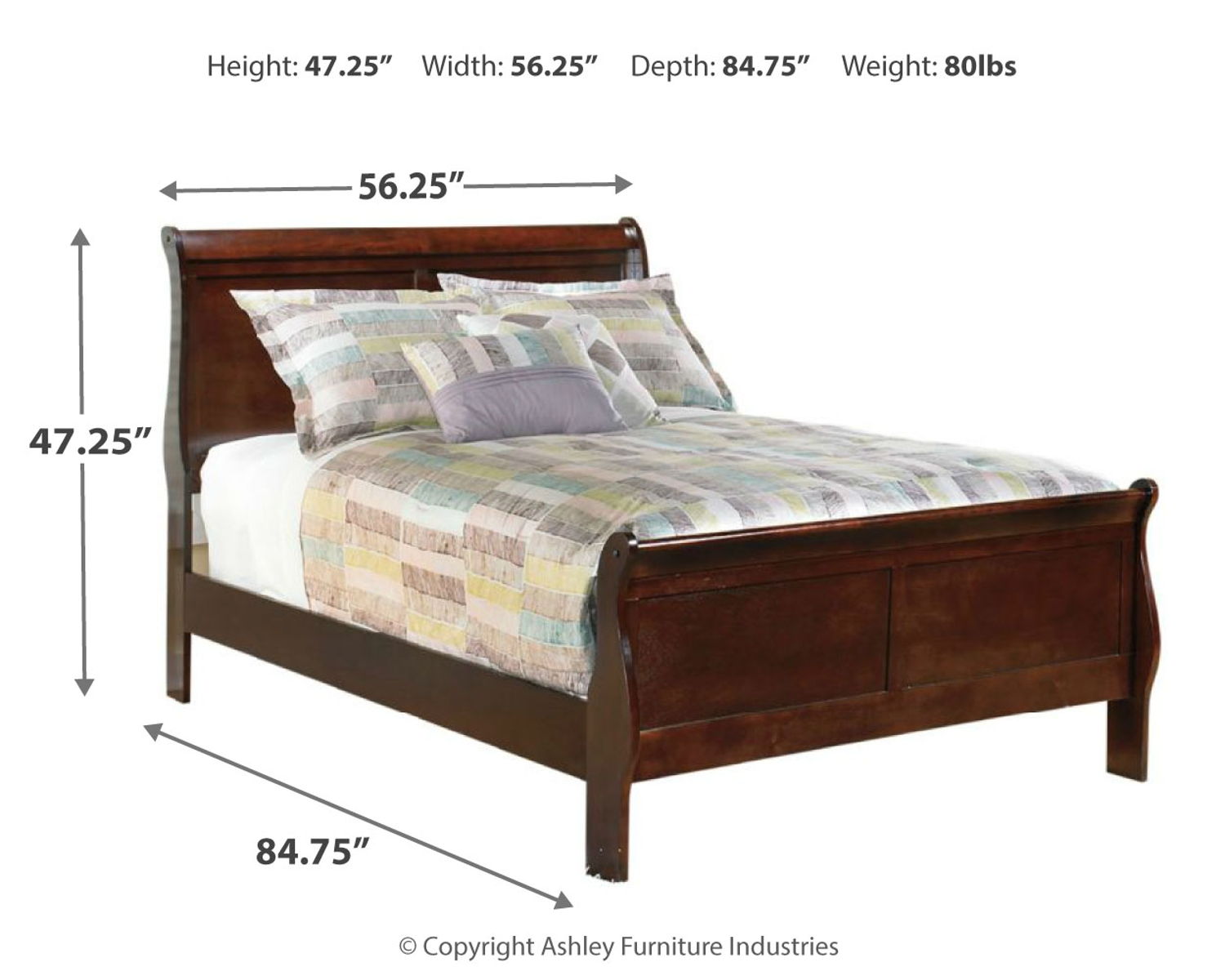 Alisdair - Sleigh Bed - Image 9