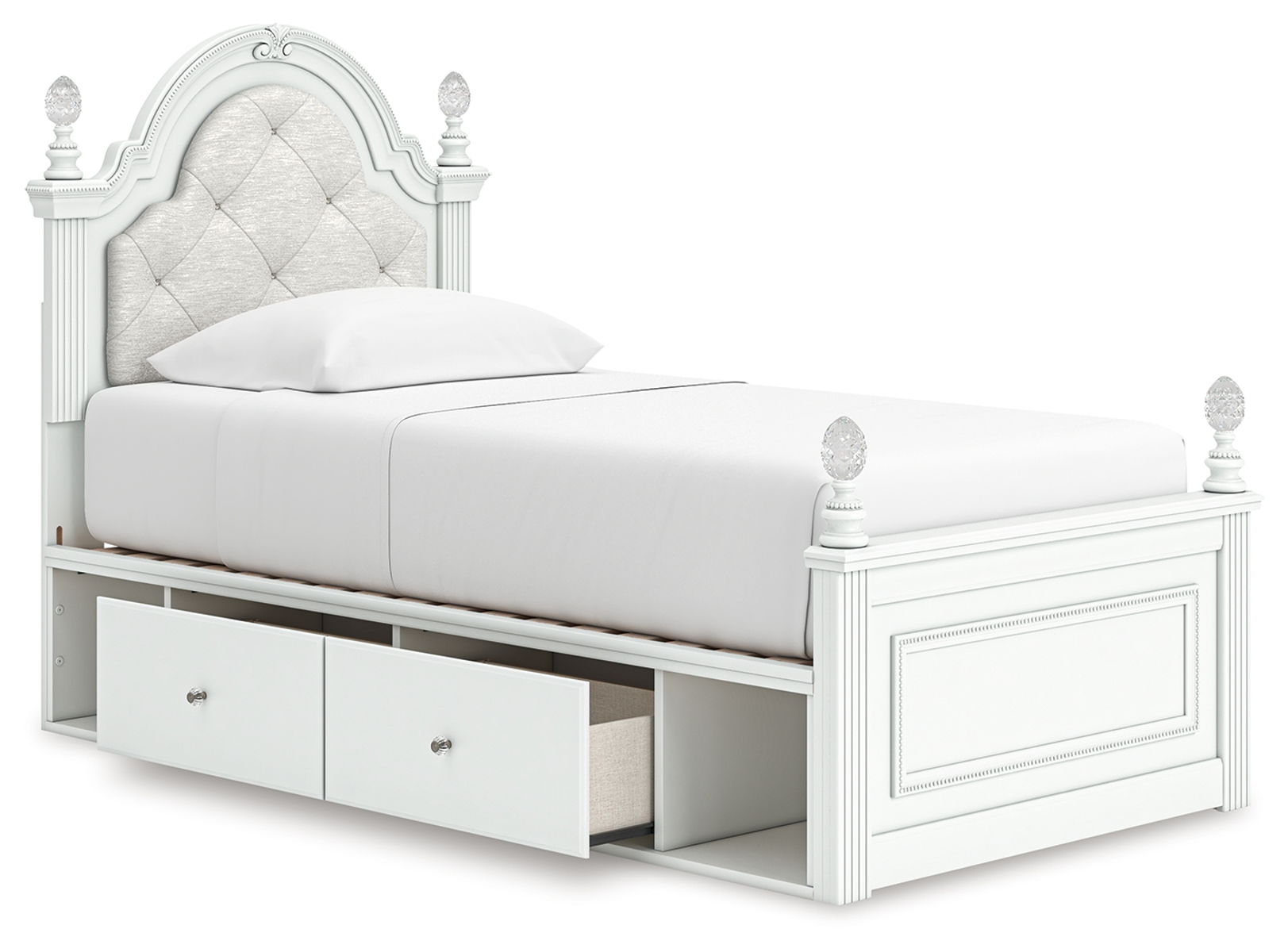 Kozlani - Upholstered Panel Storage Bed - Image 6