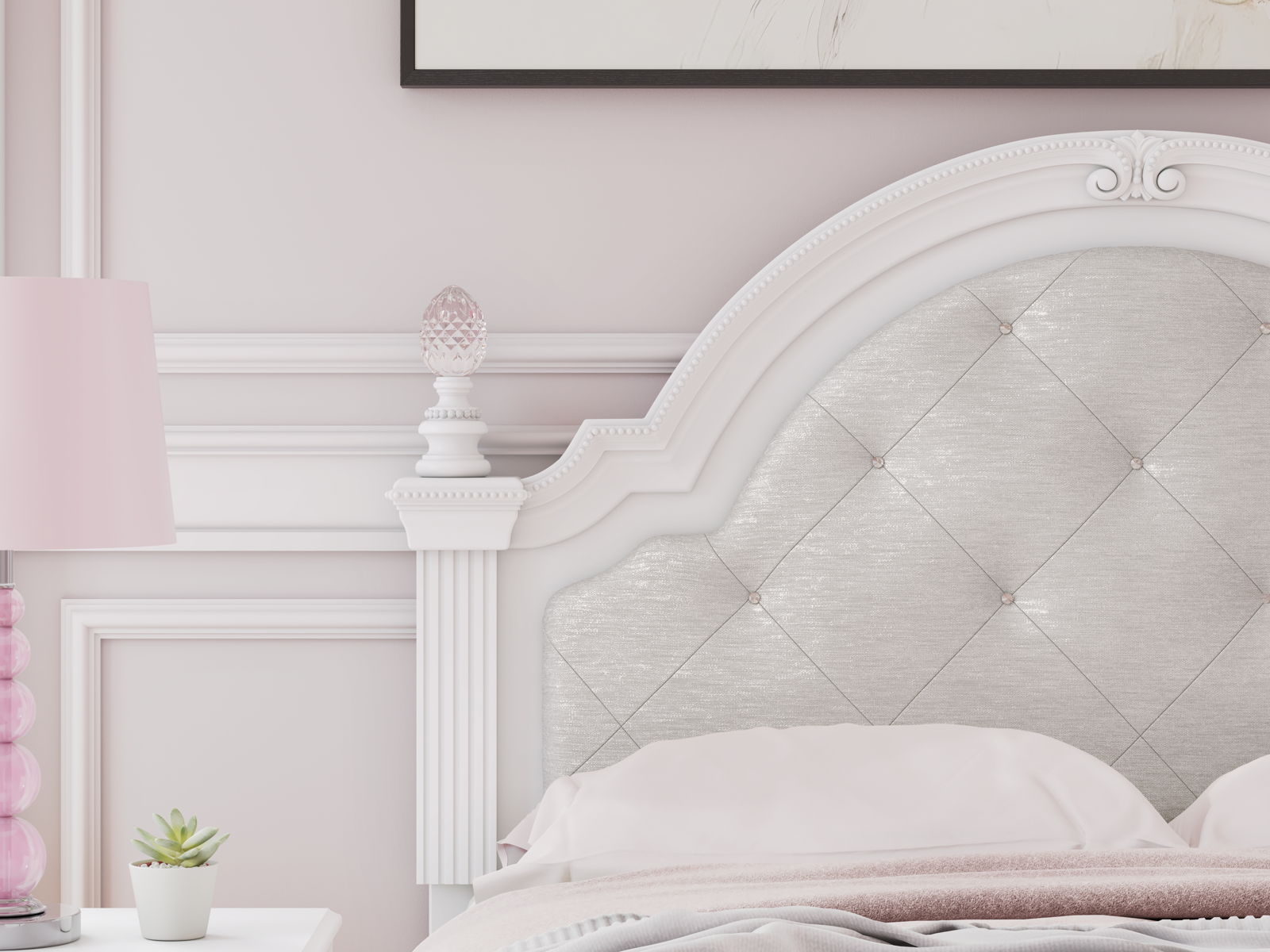 Kozlani - Upholstered Panel Headboard - Image 4