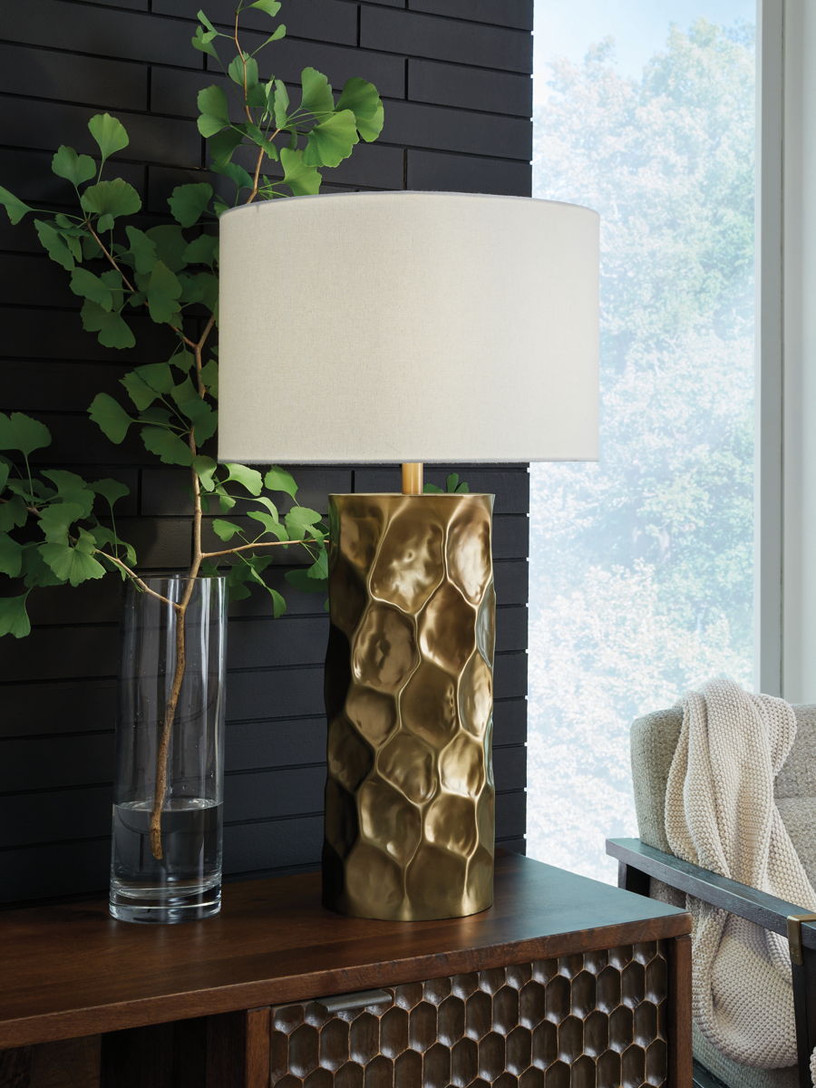 Marshawn - Metal Table Lamp - Gold Finish - Image 2