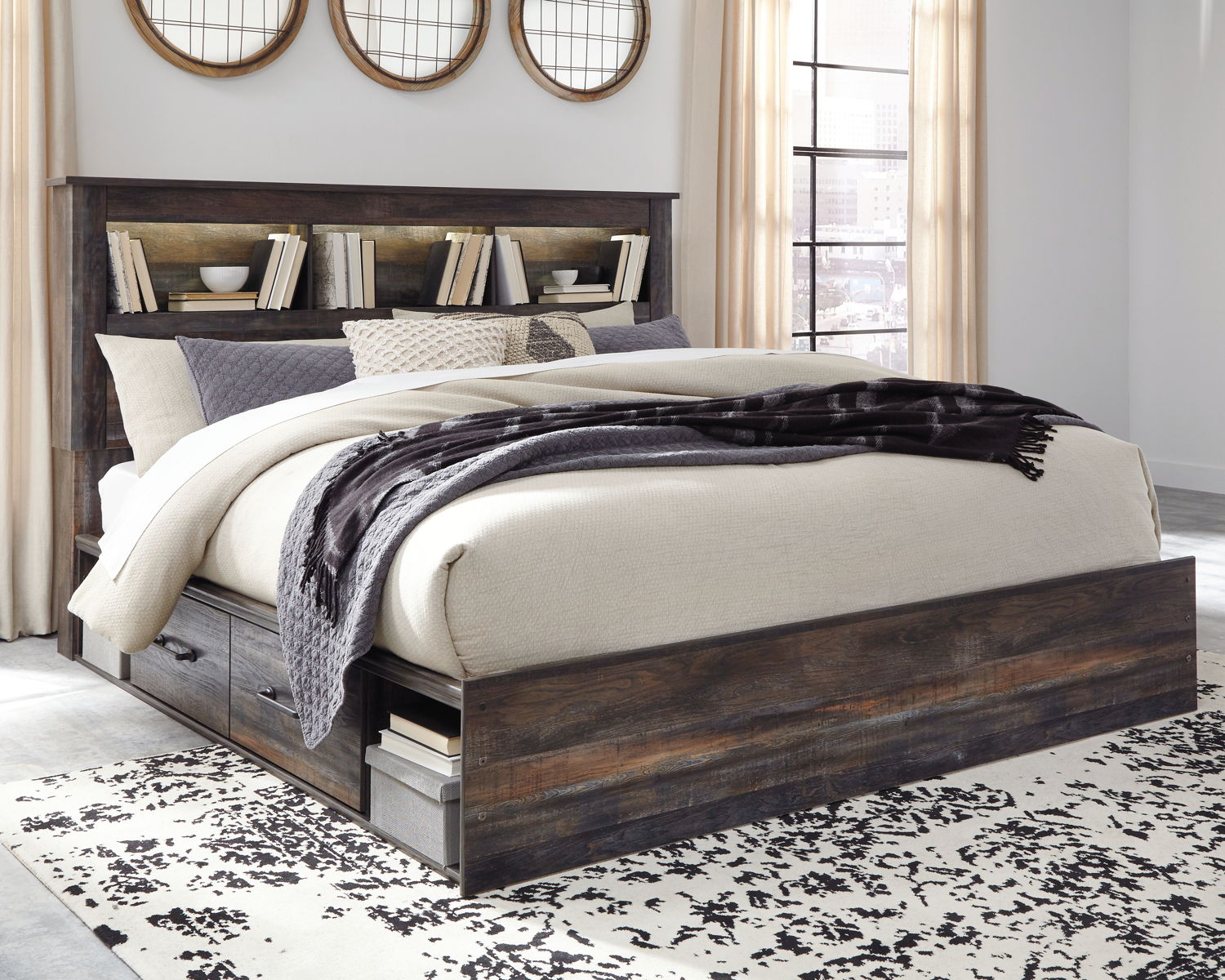 Drystan - Bookcase Bed Set - Image 2