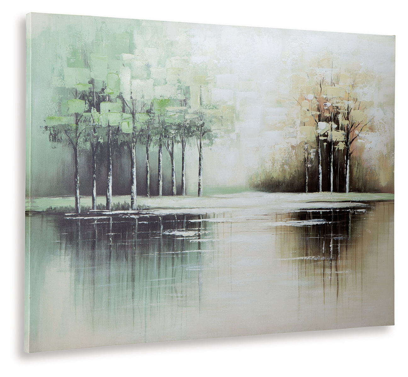 Garlenridge - Wall Art - Green / Tan / White - Image 2