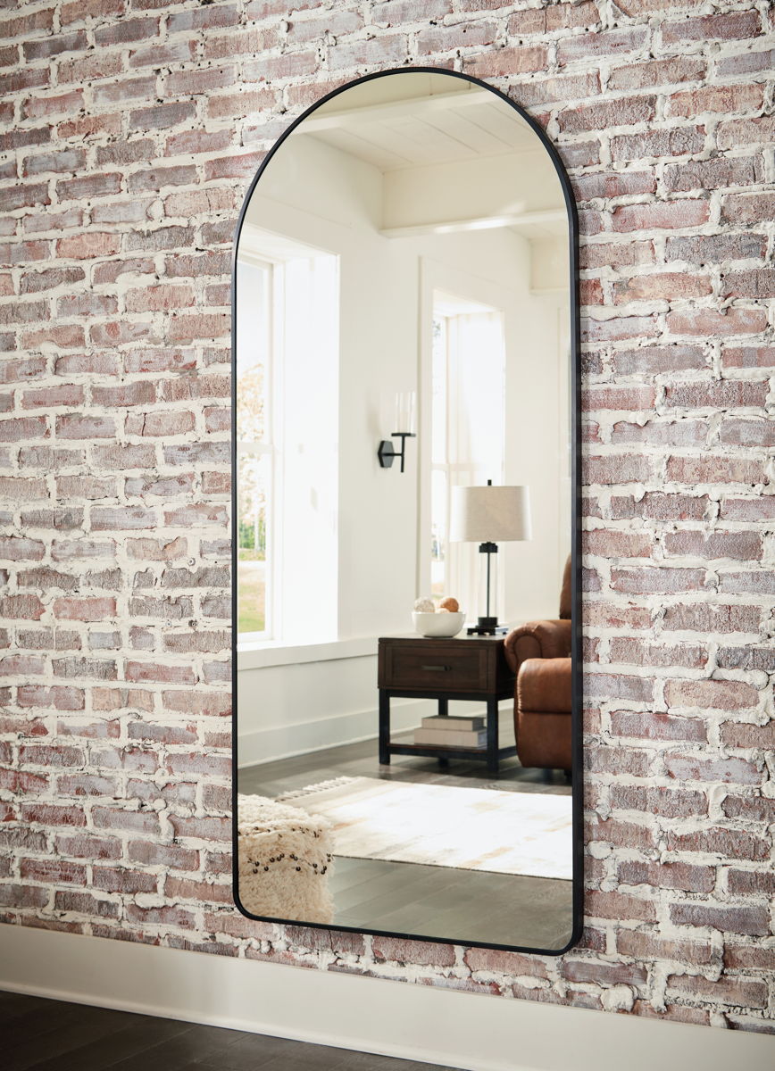 Sethall - Floor Mirror - Black - Image 4
