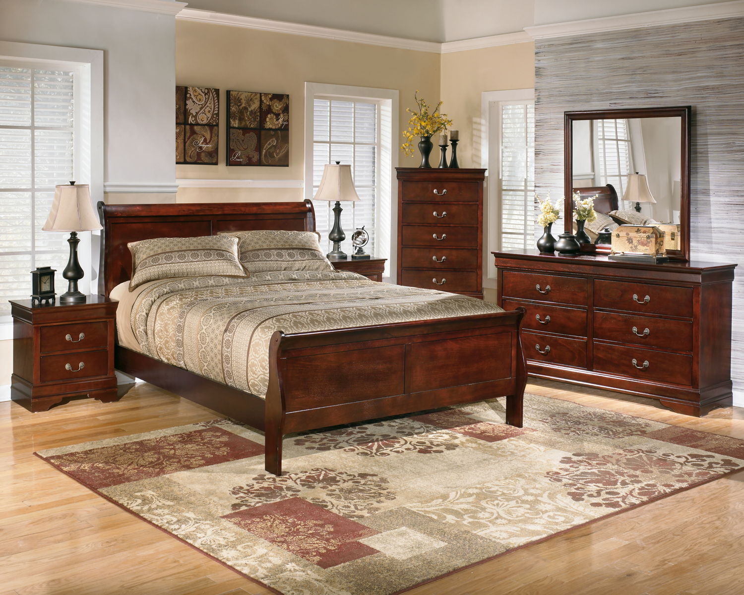 Alisdair - Sleigh Bed - Image 2