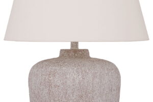 Danry - Metal Table Lamp - Distressed Cream