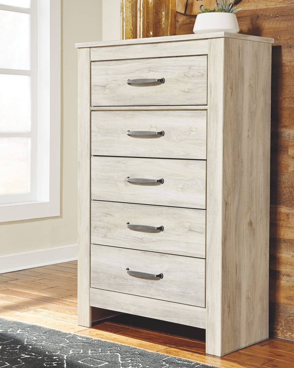 Bellaby - Dresser, Mirror, Platform Bed With Storage Drawers Set - Image 2