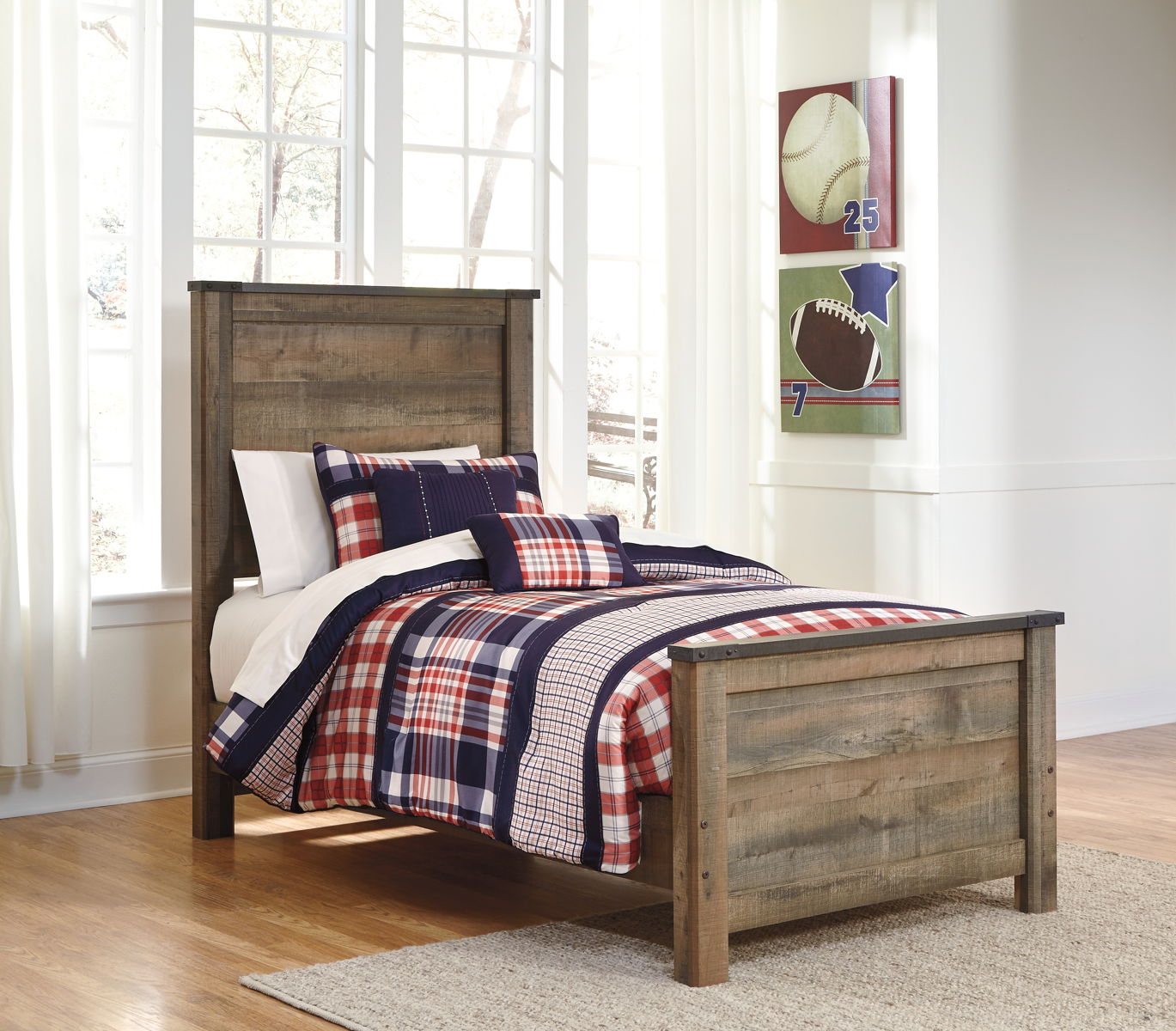Trinell - Panel Bed - Image 2