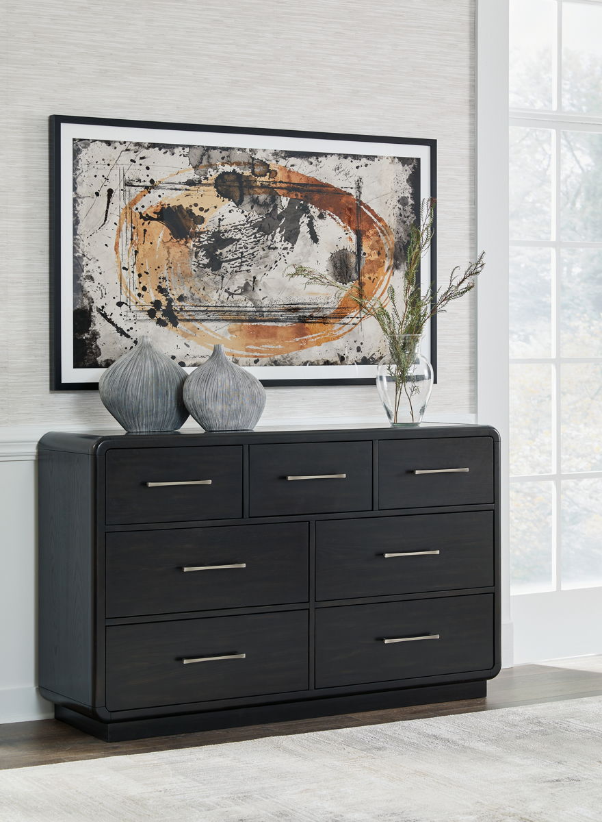 Rowanbeck - Dresser - Black - Image 2