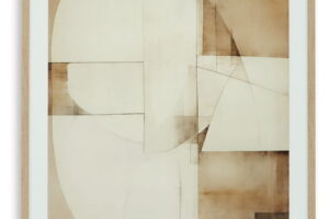 Corlain - Wall Art - Brown / Tan / White